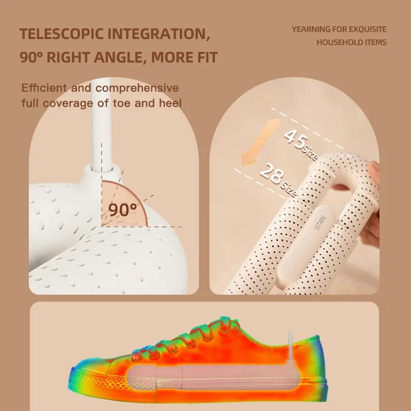 Skorter | Stretchable Wearable Electric Sterilization Shoe Dryer