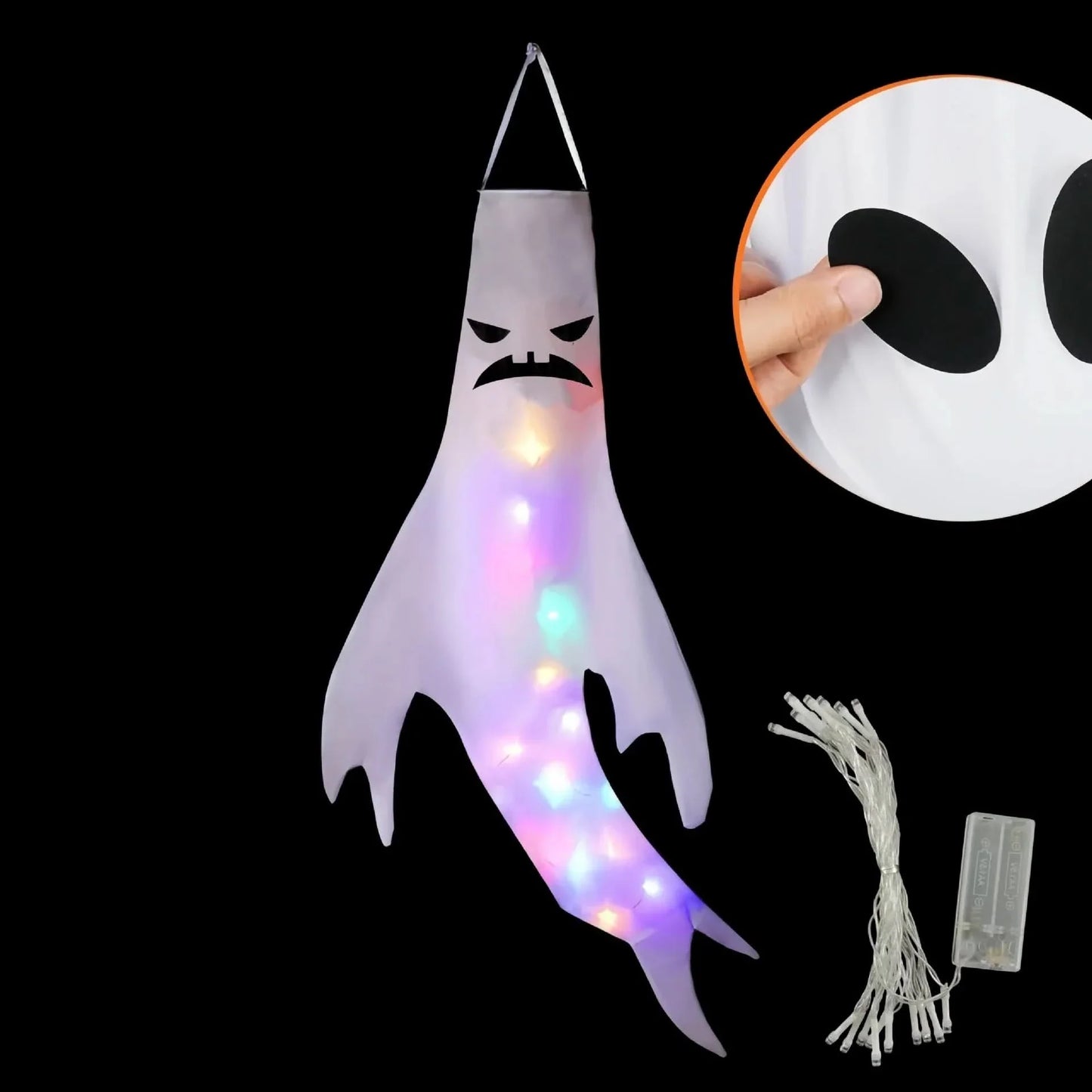 Skorter | Halloween Hanging Ghost Lights – LED Outdoor Decor