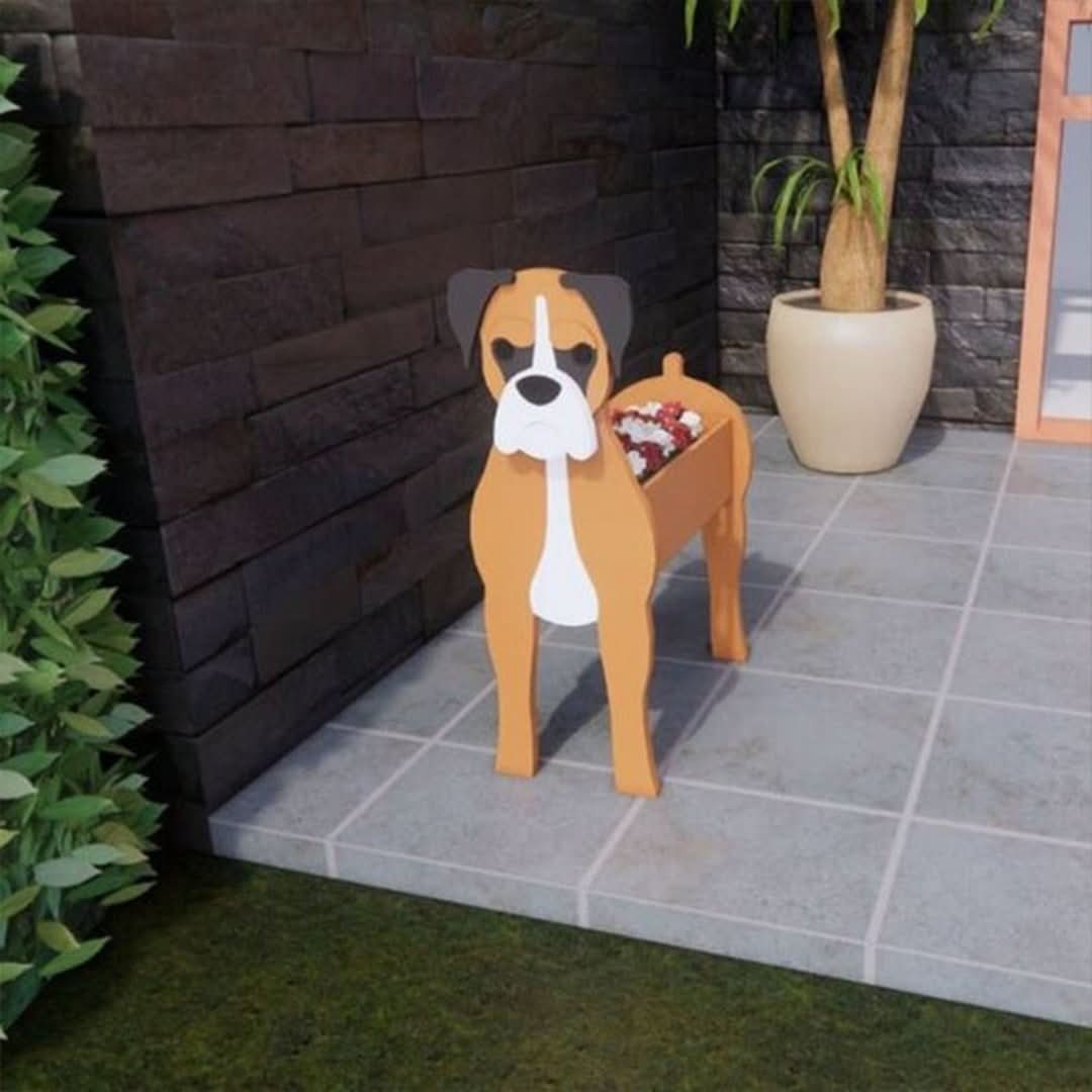 Skorter | Pupcycled - Puppy Plant Holder