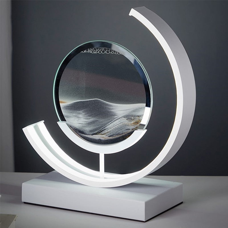 Skorter | Sand Table Lamp | Calming Sandscape Design | Perfect for Home Decor & Relaxation Spaces