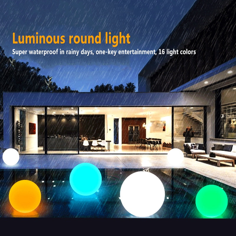 Skorter | Shiny Moon Solar LED Waterproof Garden Ball Light