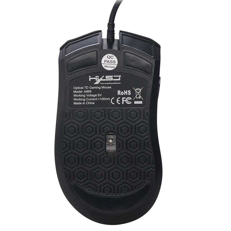 Skorter | LED Optical Wired Gaming Mouse - 7 Buttons