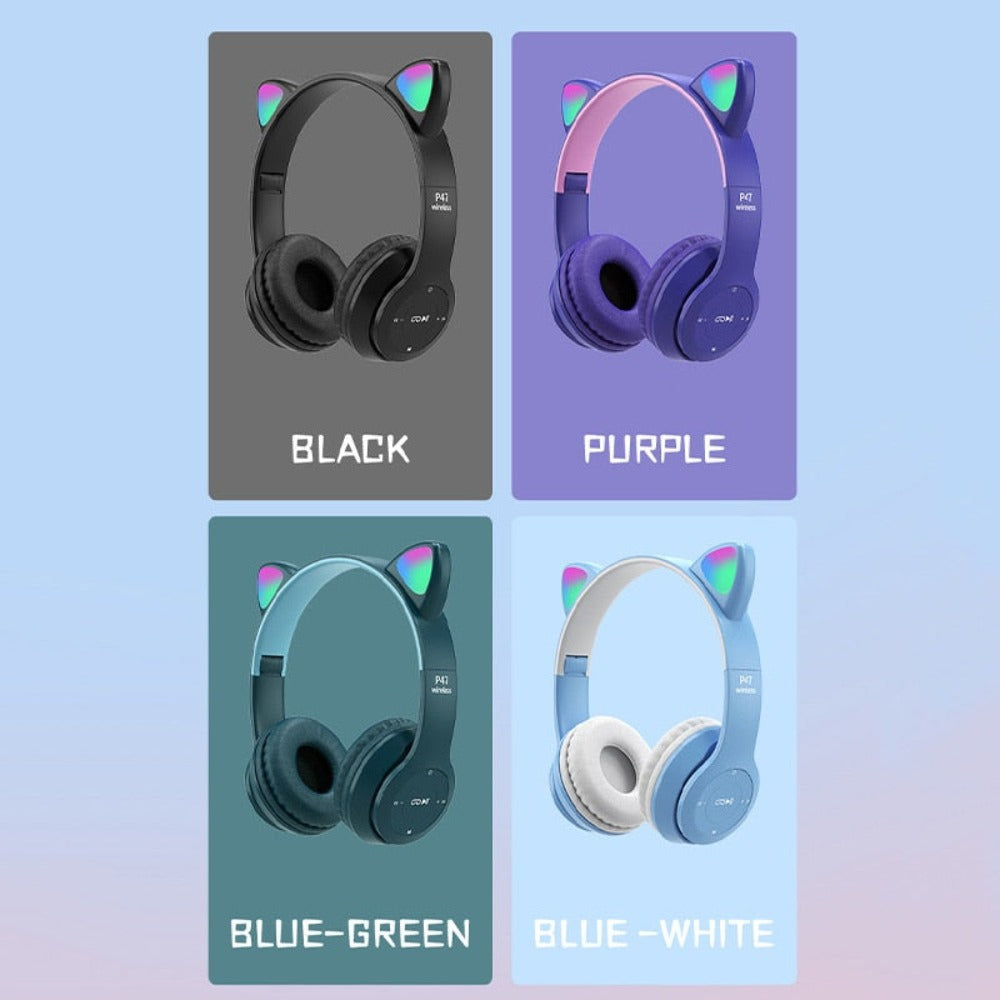Skorter | Ears LED Bluetooth Headphones