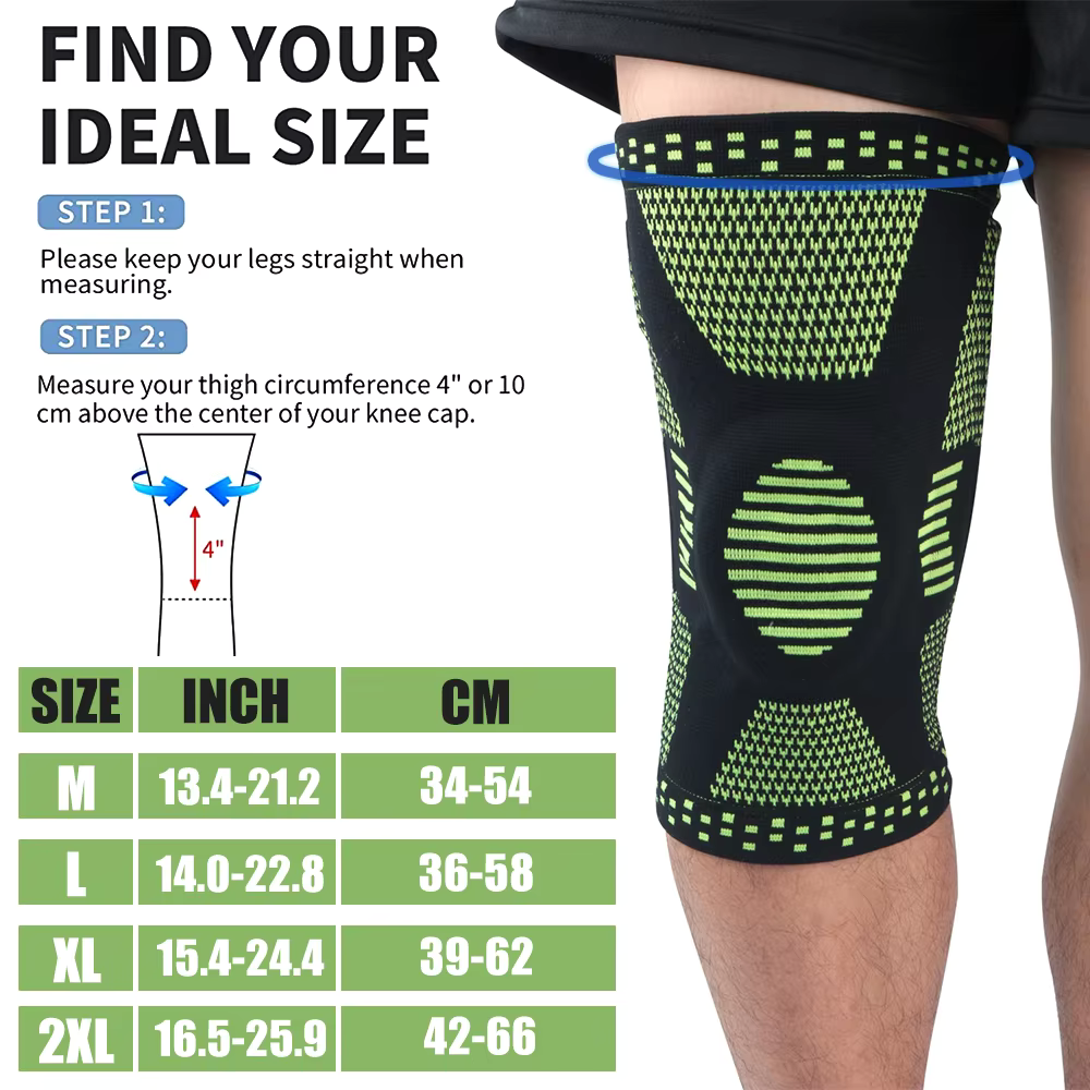 Skorter | FlexiKnee Compression Brace – Supportive Knee Brace for Pain, Swelling & Stiffness