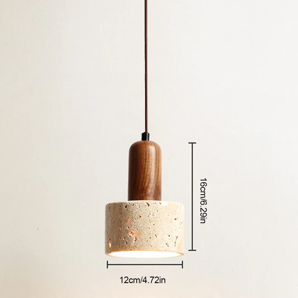 Skorter | Travertin Stone pendant lamp