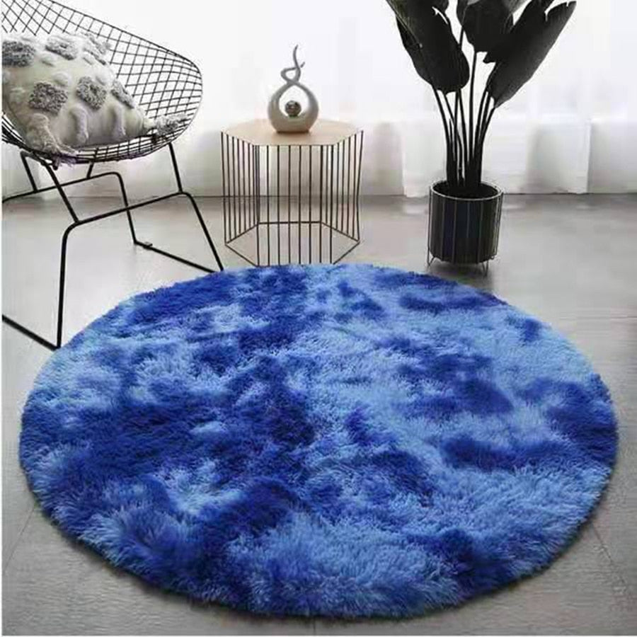 Skorter | Soft Fluffy Round Rug