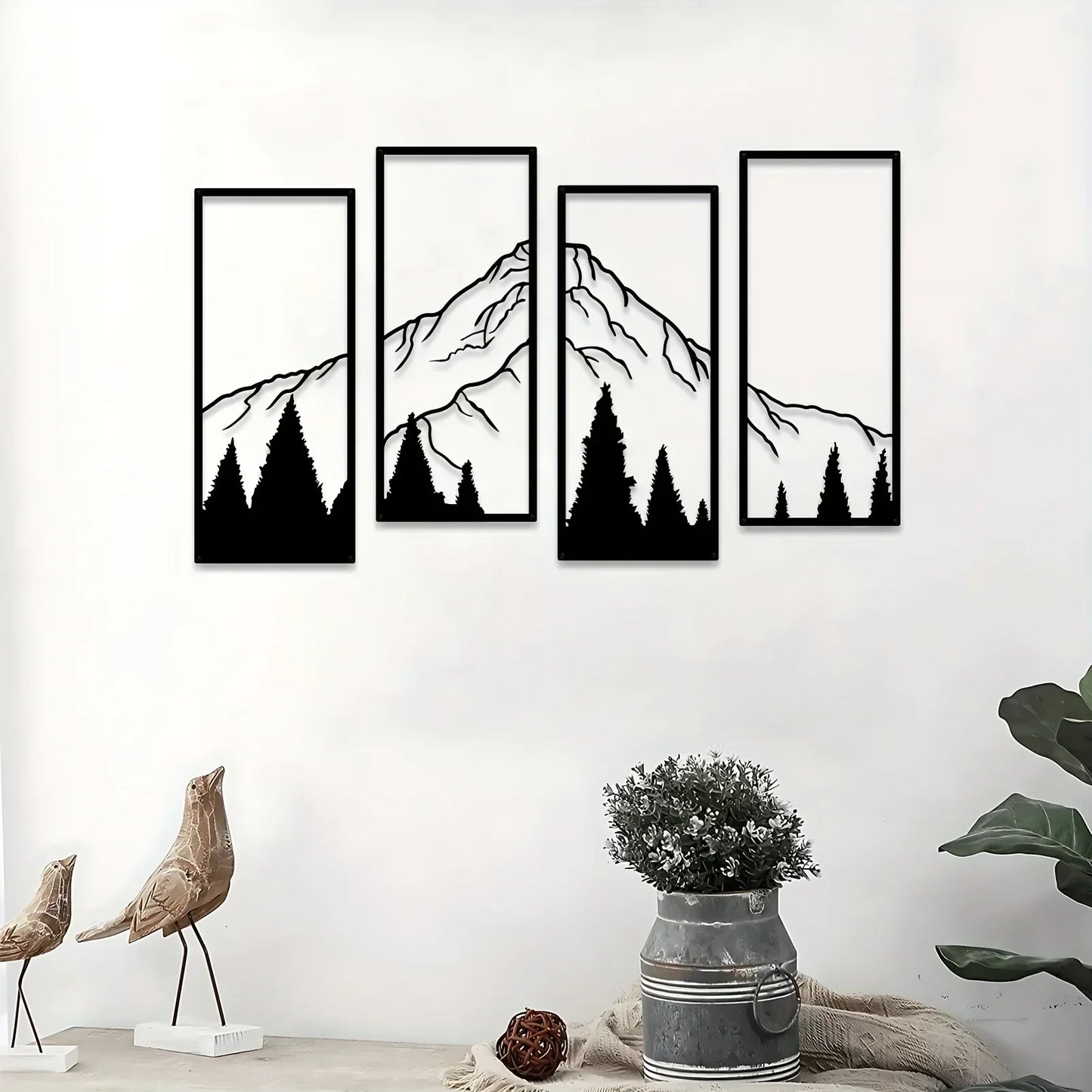 Skorter | Mountain Frame Unique Wall Art