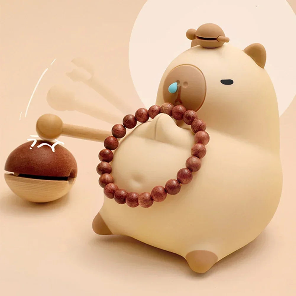 Skorter | Meditating Capybara Night Light - LED Touch Sensor Lamp