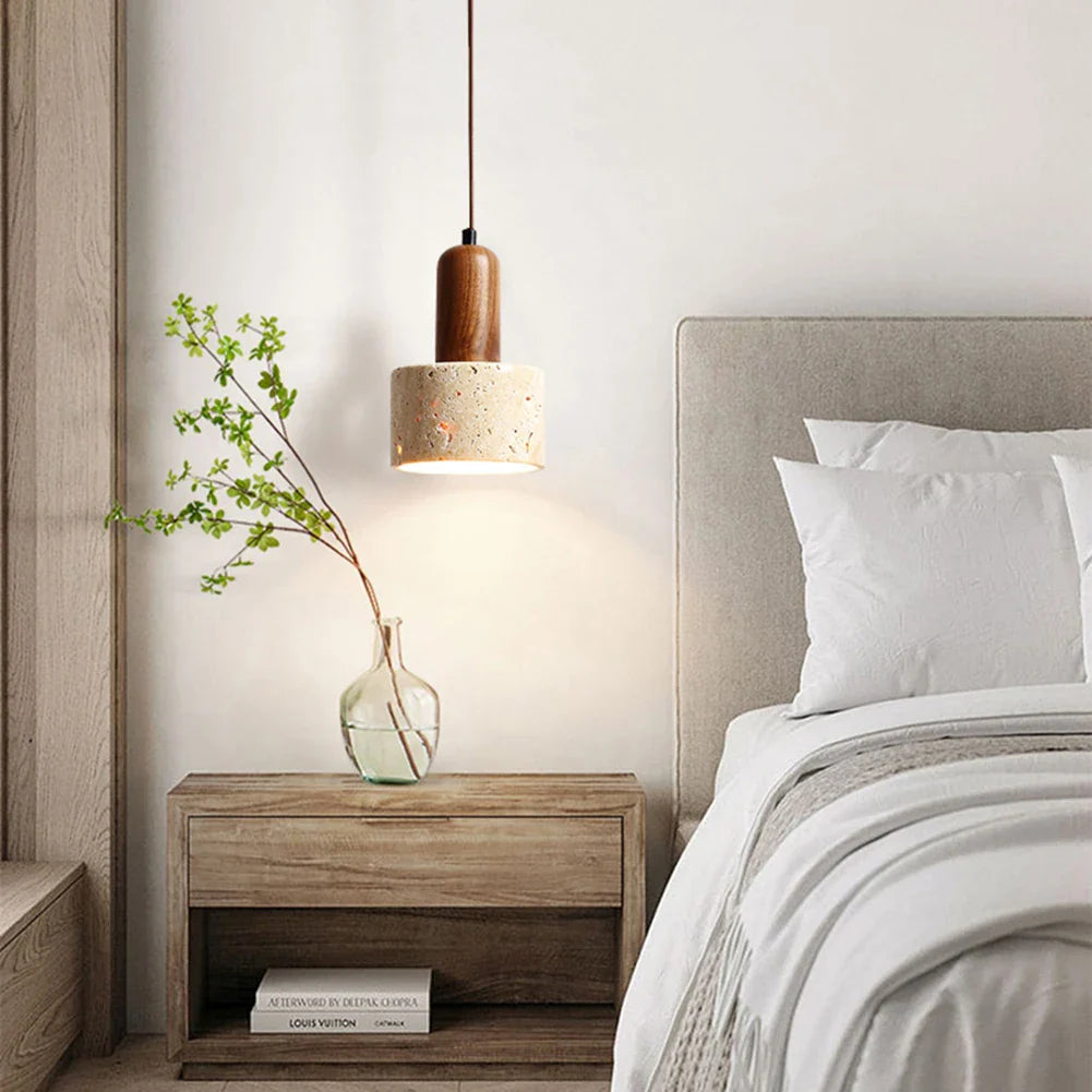 Skorter | Travertin Stone pendant lamp
