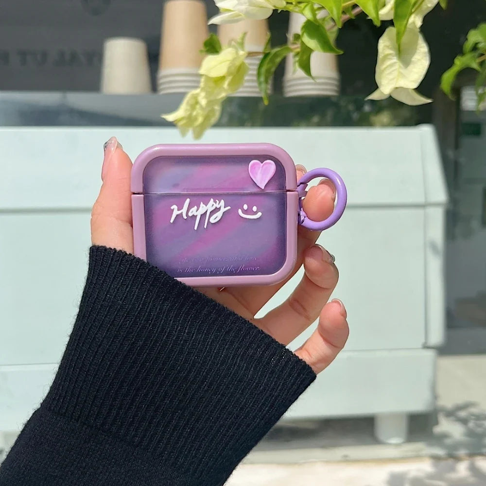 Skorter | Cute Hard Cover AirPods Pro 2/3 Case - Ring Holder