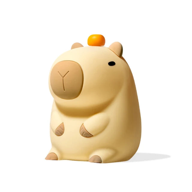 Skorter | Capybara Light - Rechargeable Cartoon Capybara Silicone Night Light with 800mAh Battery