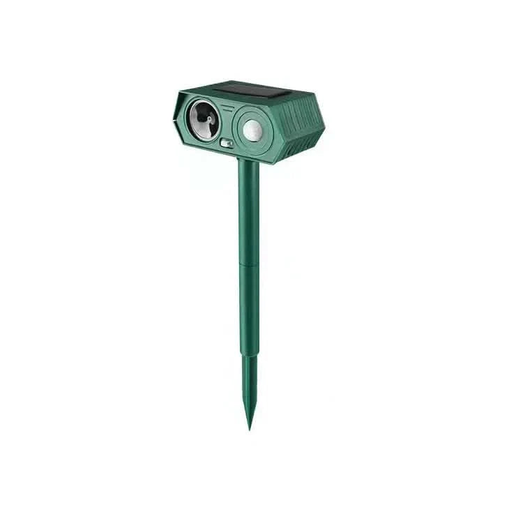 Skorter | ULTRAGUARD ANIMAL REPELLER – Ultrasonic Animal Repeller with LED Light – Weatherproof & Battery Operated for Garden & Outdoor Use
