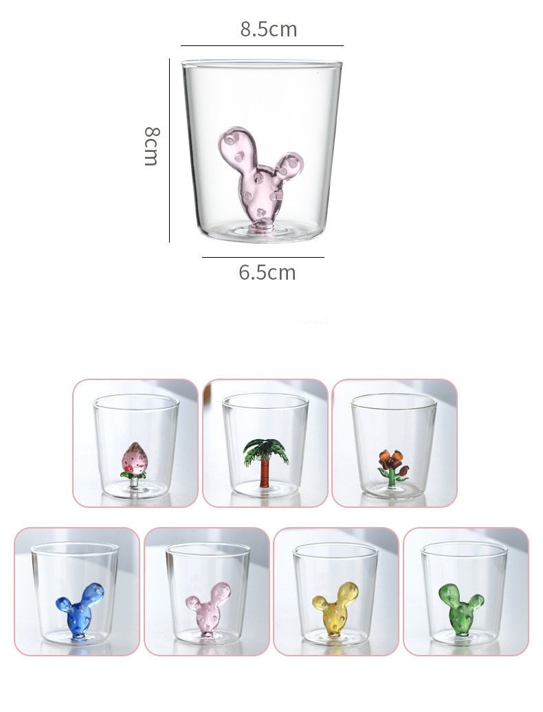 Skorter | Cactus Glass Cup
