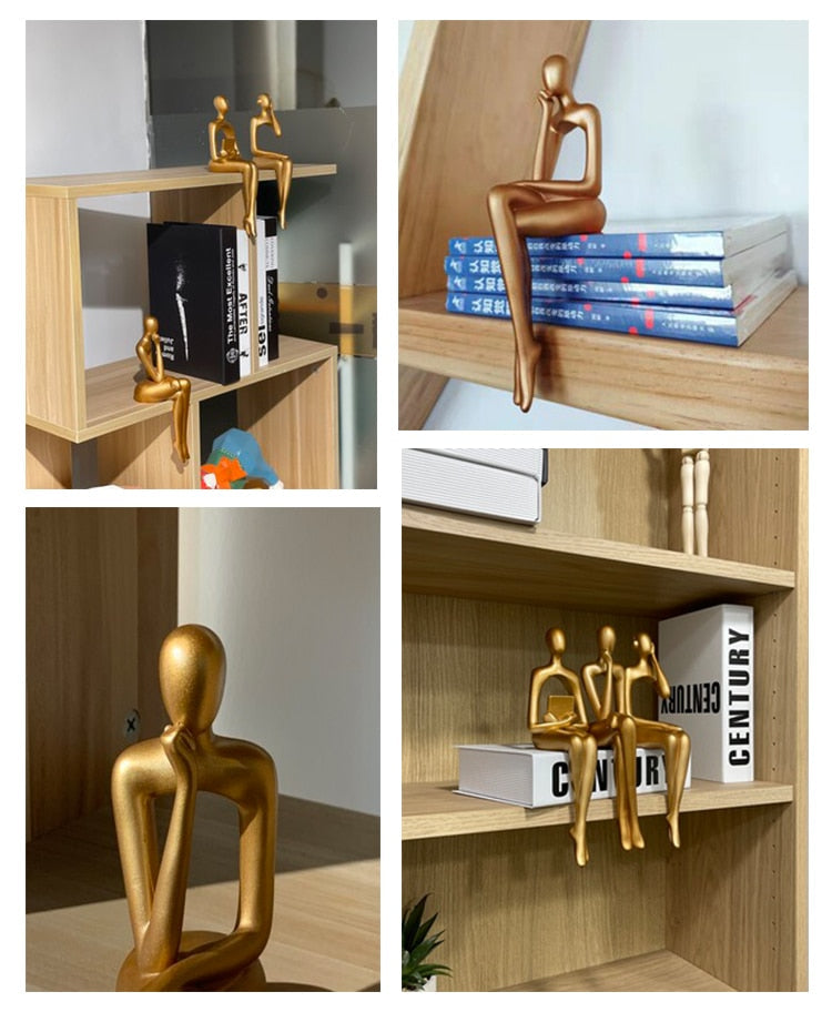 Skorter | Modern Figurines Abstract Home Decor Sculpture