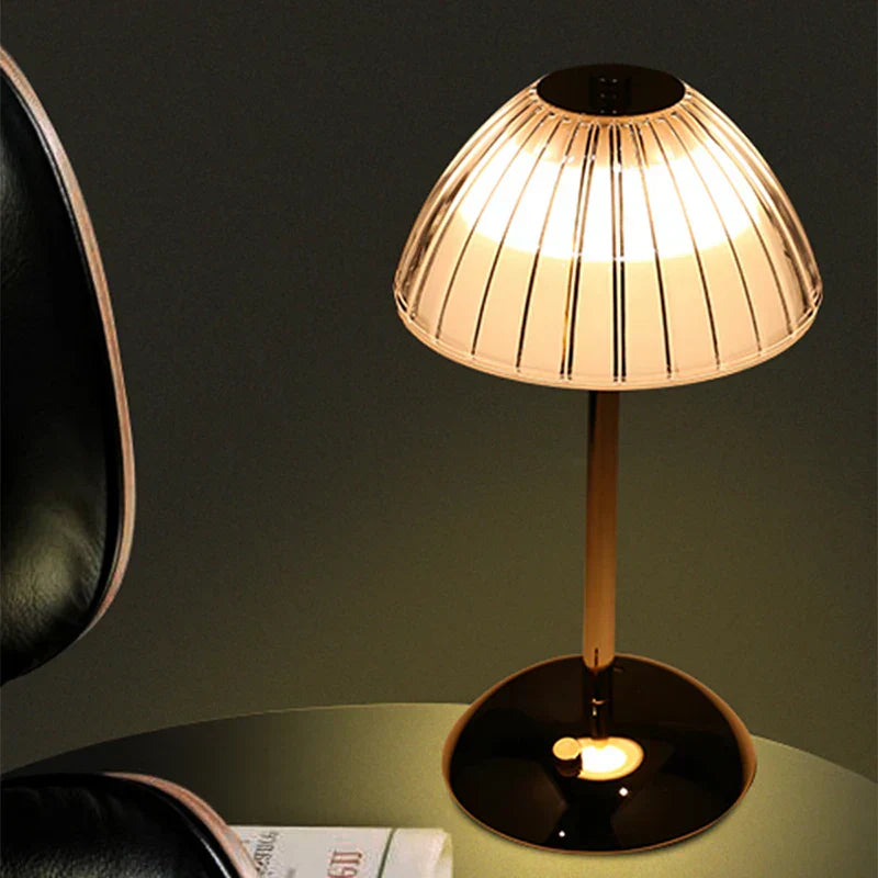 Skorter | LumeLuxe – Dimmable LED Table Lamp with Scandinavian Design & USB