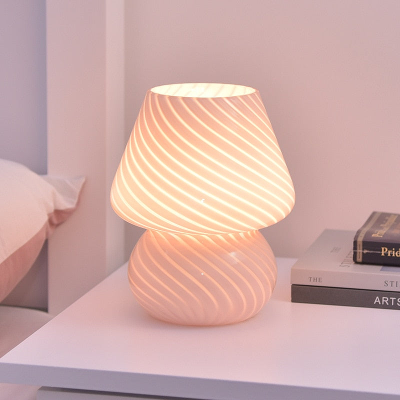 Skorter | Erikä - Mushroom Striped Lamp