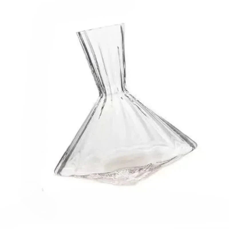 Skorter | Crystal Glass Rotating Wine Decanter 1L