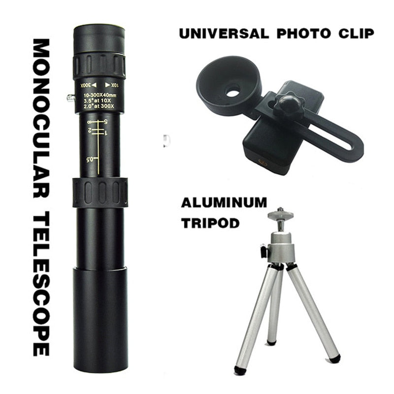 Skorter | 10-300X Zoom Telescope for Mobile Phone