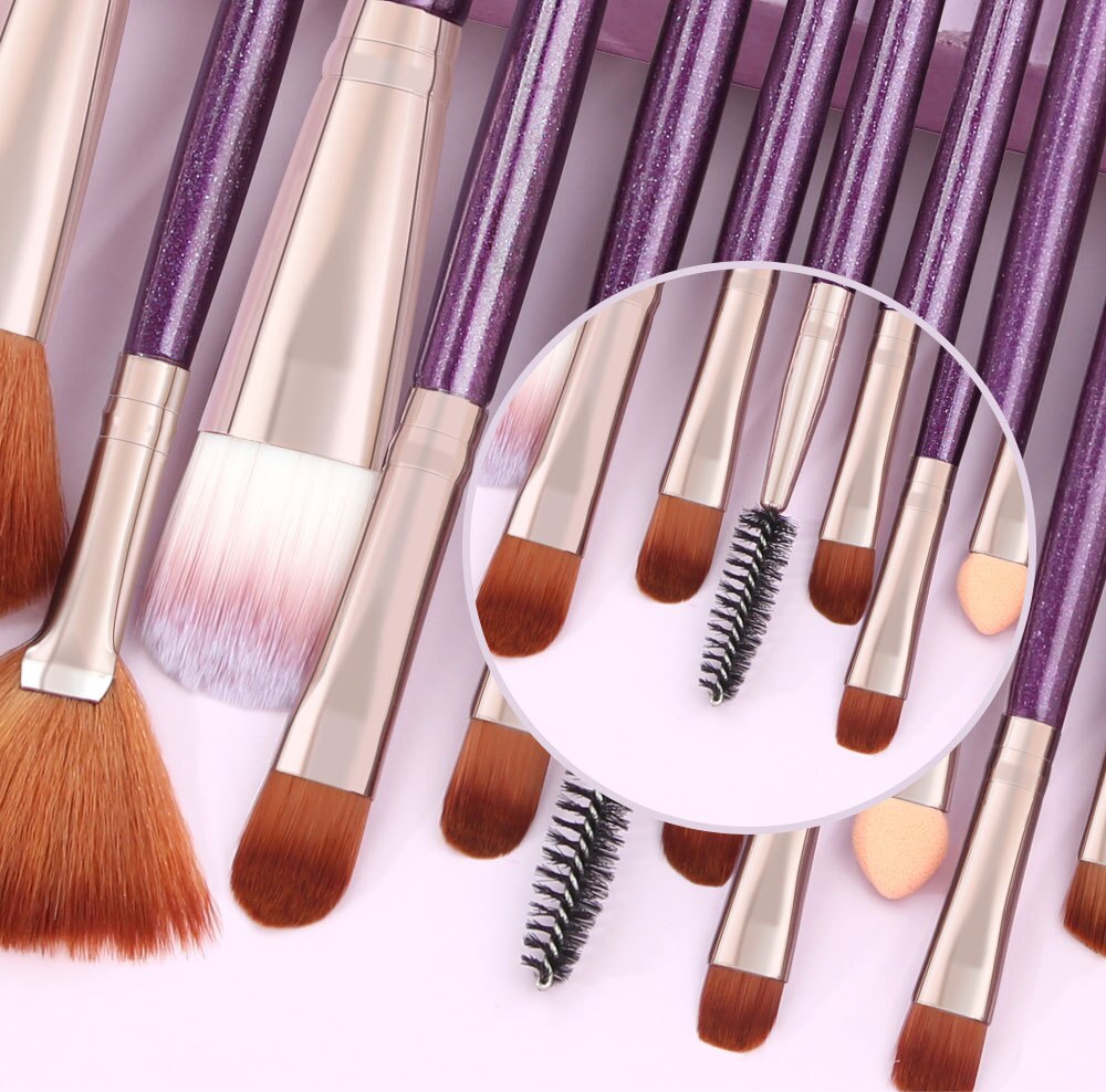 Skorter | 18 Piece Makeup Brush Set
