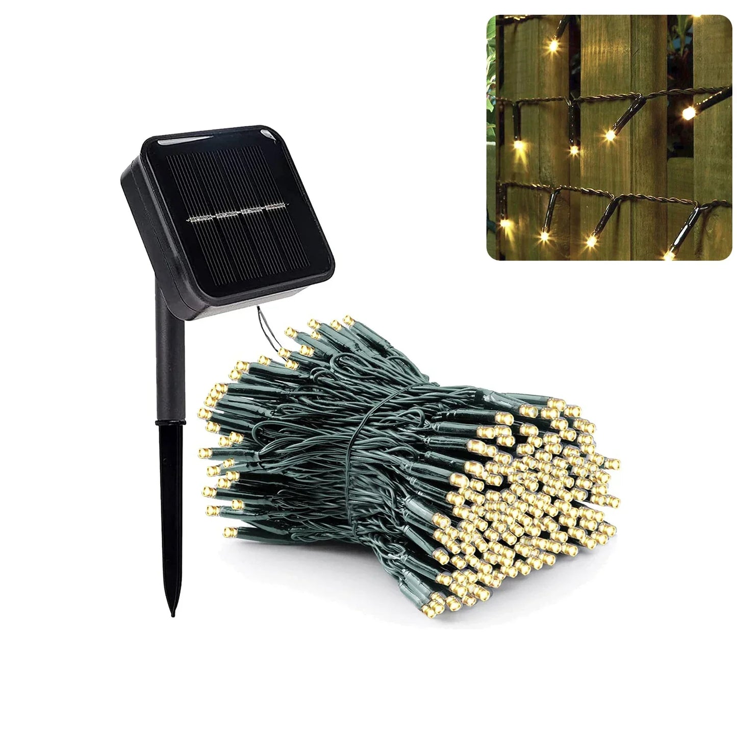 Skorter | EcoGlow - Solar Energy Light Chain 300LED for Christmas