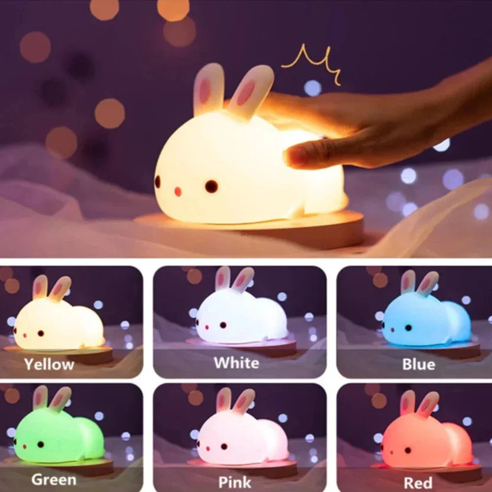 Skorter | Sensor 16 Colors LED Bunny Night Light