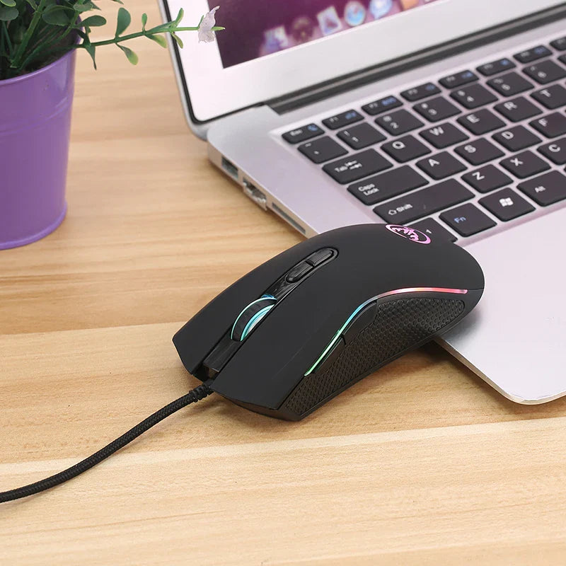 Skorter | LED Optical Wired Gaming Mouse - 7 Buttons