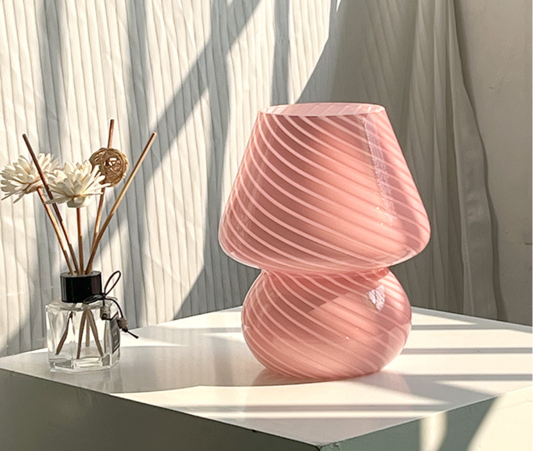 Skorter | Erikä - Mushroom Striped Lamp