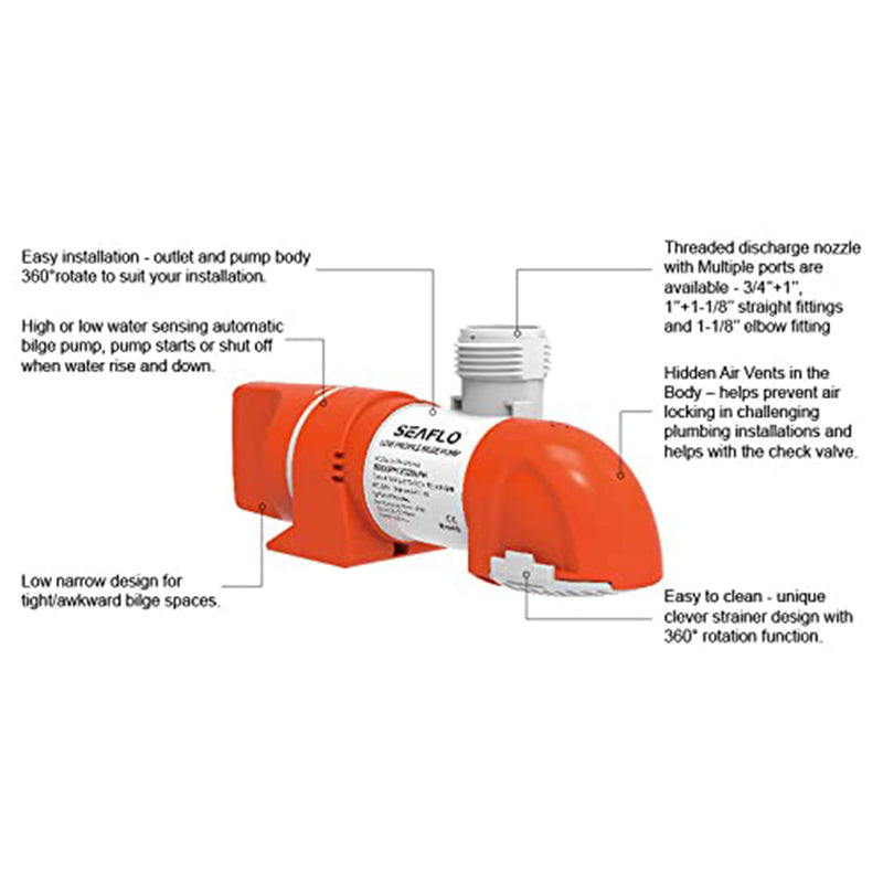 Skorter | 1100GPH Bilge Pump