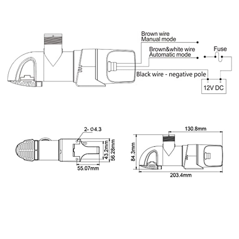 Skorter | 1100GPH Bilge Pump