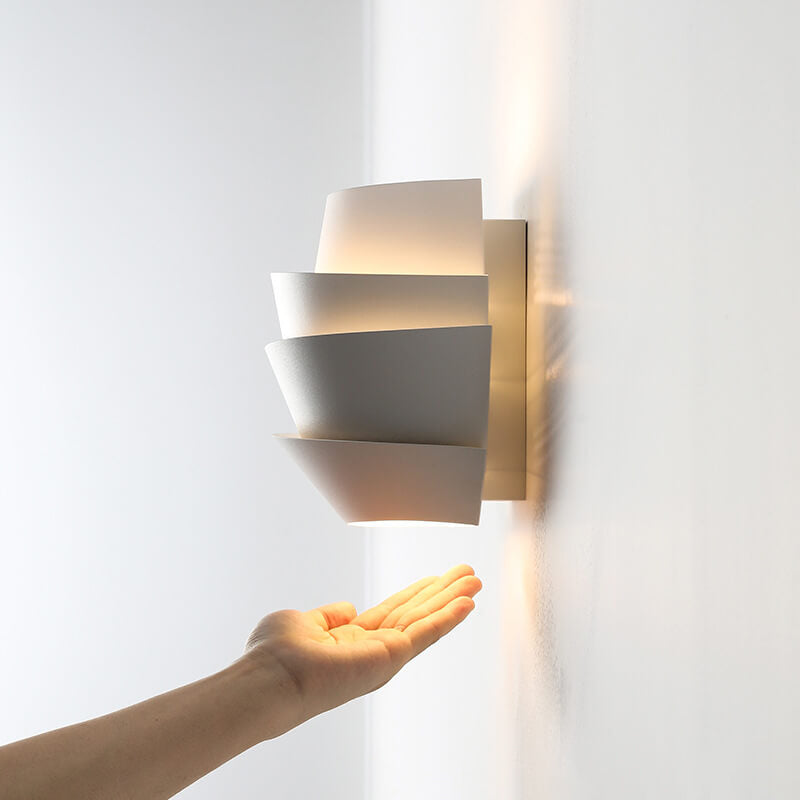 Skorter | NordGlow Dual Light Wall Sconce – Scandinavian Style Iron Wall Lamp for Modern Interiors