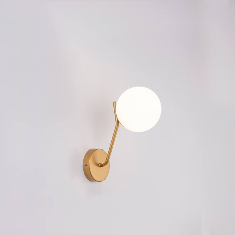 Skorter | Modern Bowl-shaped Glass Wall Lamp