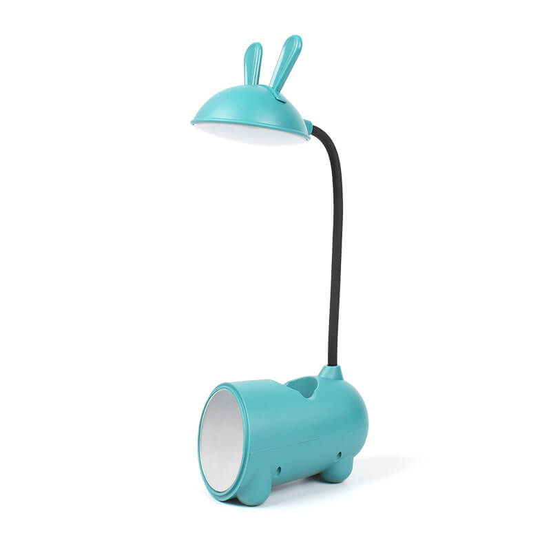 Skorter | BunnyGlow Creative LED Touch Lamp with Pen Holder | USB Charging Function | Desk Lamp | Children's Room Decor