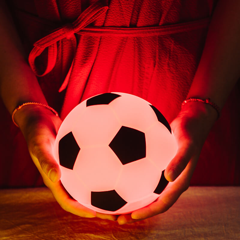 Skorter | Creative Soccer Silicone LED Night Light USB Charging Table Lamp