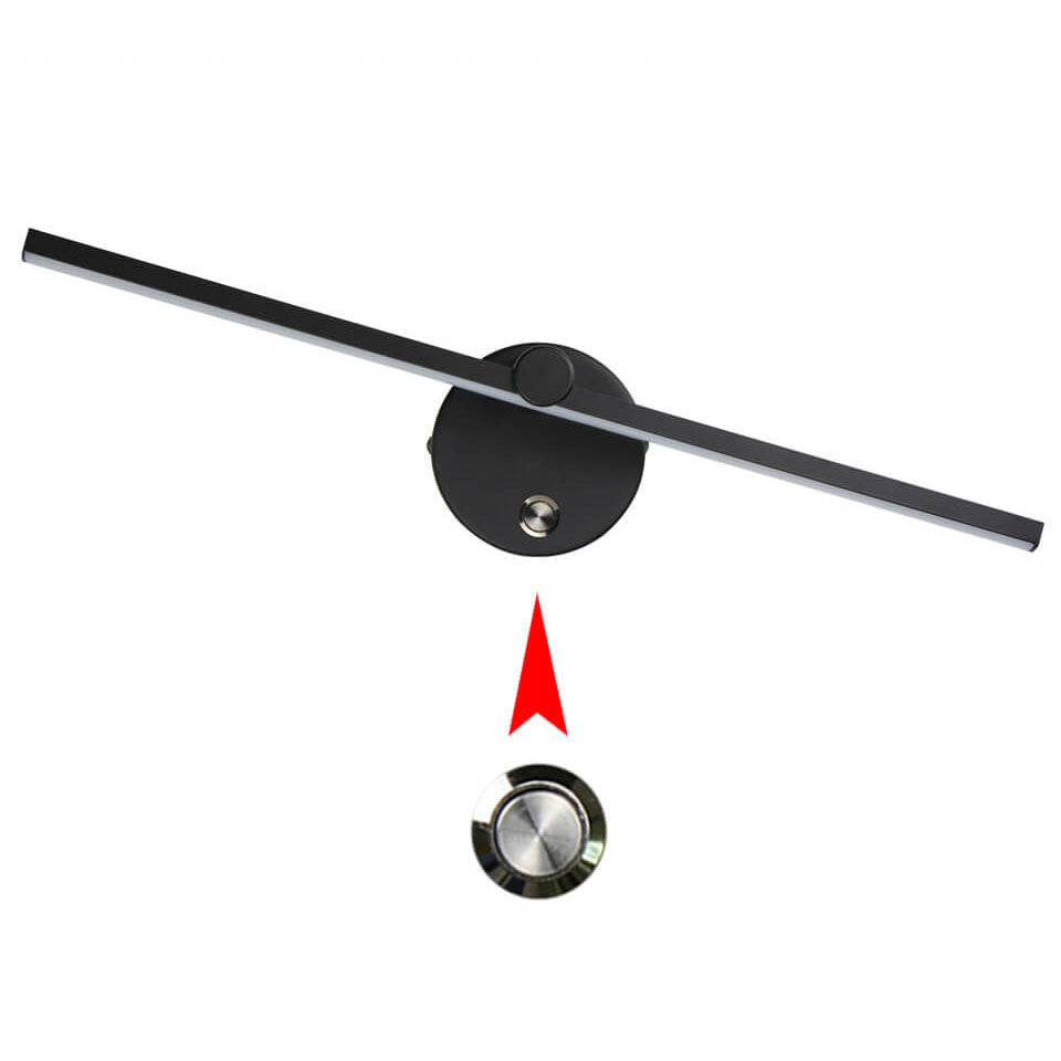 Skorter | Nordic Minimalist Aluminium Long Bar Switch LED Mirror Wall Light Lamp