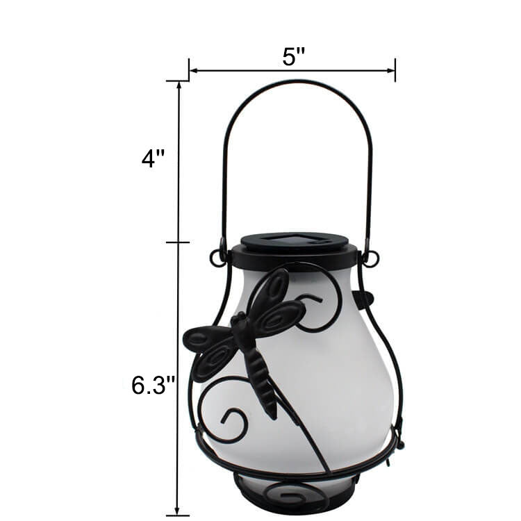 Skorter | Solar Retro Lantern LED Decorative Outdoor Lighting Waterproof Garden Hanging Light