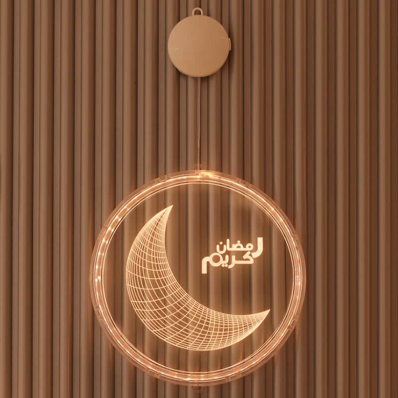 Skorter | Eid Ramadan Moon Castle LED Decorative Window Light