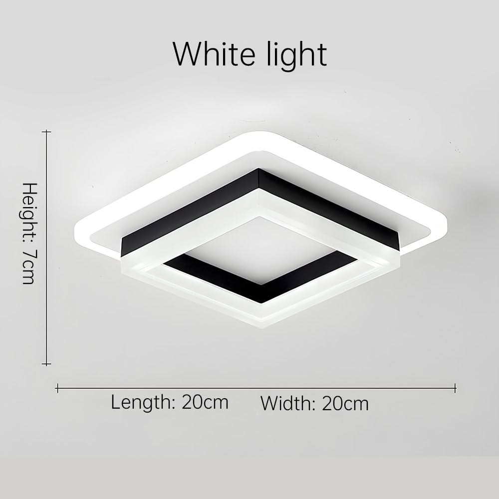 Skorter | Square LED Ceiling Light for Modern Interiors