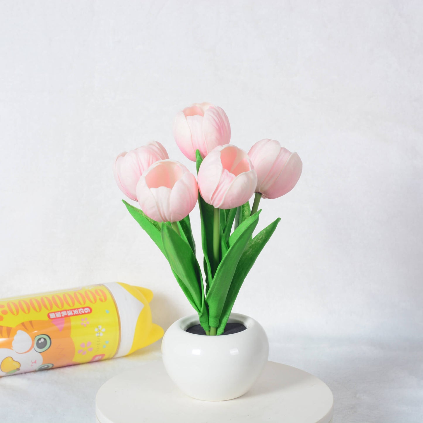 Skorter | Modern Creative Simulation Tulip Peony LED Night Light Table Lamp