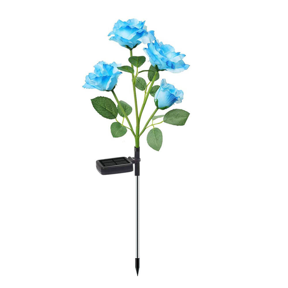 Skorter | Solar Rose LED Outdoor Lawn Decorative Ground Socket Light