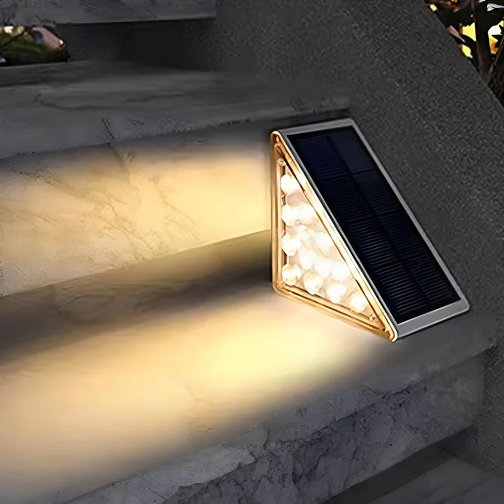 Skorter | Outdoor Solar Stair Lights | Energy-Efficient LED. Weather-Resistant & Ideal for Garden Pathways and Driveways