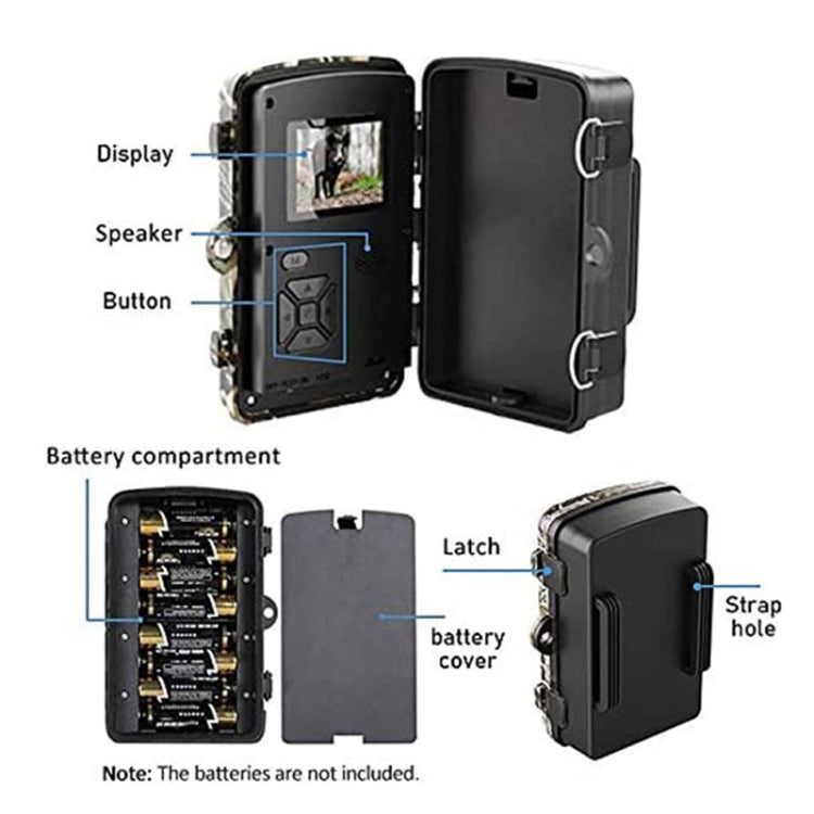 Skorter | DL001 Hunting Camera 12MP 1080P 26 LEDs 940nm Night Vision