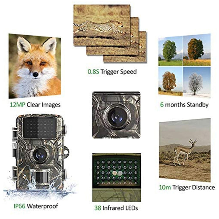 Skorter | DL001 Hunting Camera 12MP 1080P 26 LEDs 940nm Night Vision