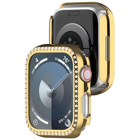 Skorter | For Apple Watch SE 2023 44 mm Diamond Hollow PC Watch Case (Gold)