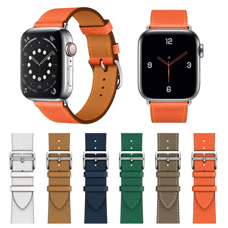 Skorter | For Apple Watch 3 / 2 / 1 Generation 38mm Universal Leather Crossband (Dark Blue)