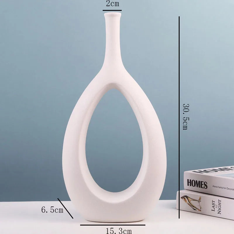 Skorter | Modern Art Hollow Flower Vases