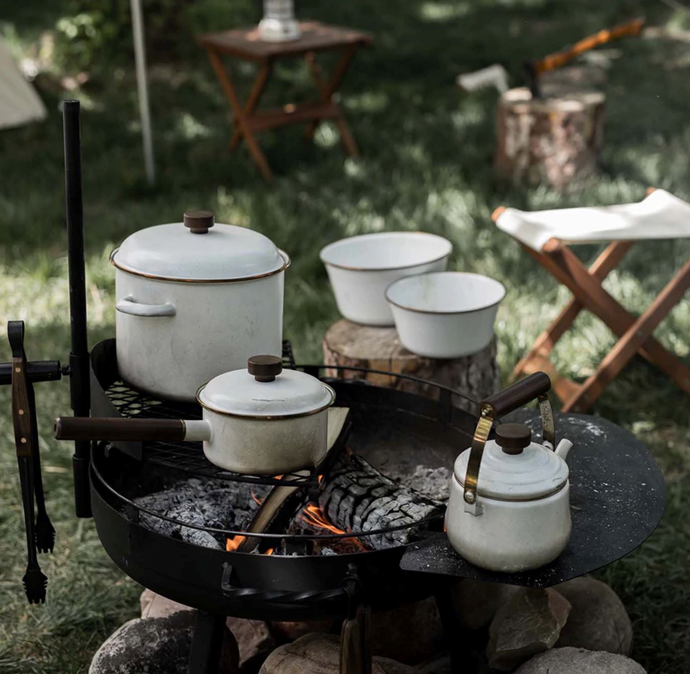 Skorter | Enamelled Sauteuse
