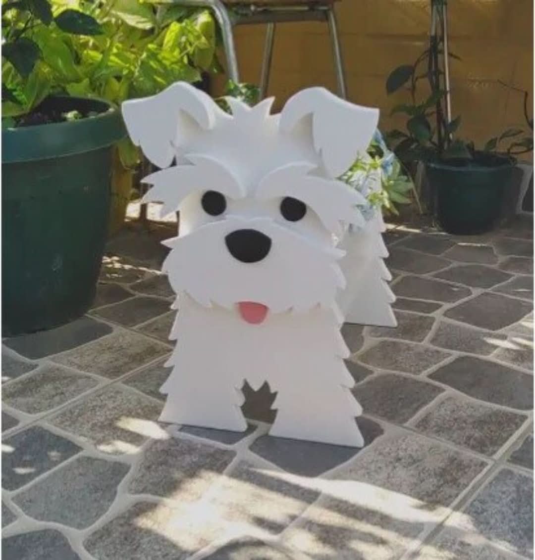 Skorter | Pupcycled - Puppy Plant Holder
