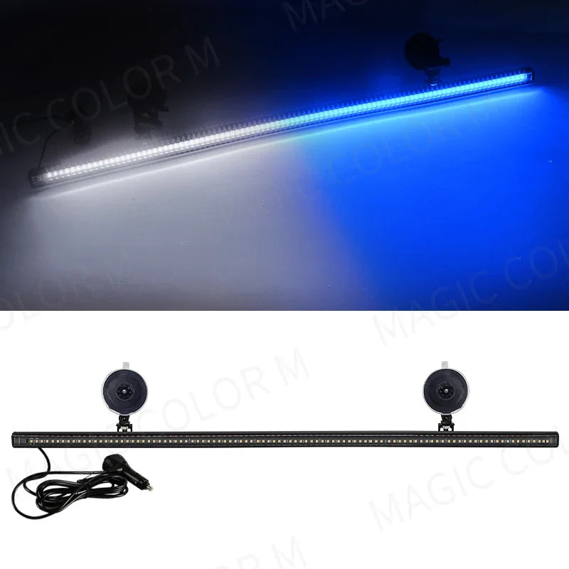 Skorter | 96 LED Strobe Light Bar – Veyra – (Car Emergency Warning)