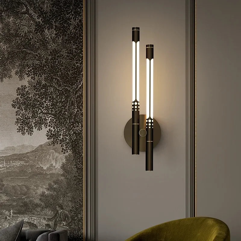Skorter | ModernLux - LED Wall Lamp Luxe Indoor Lighting Sconces for Living Room and Bedroom