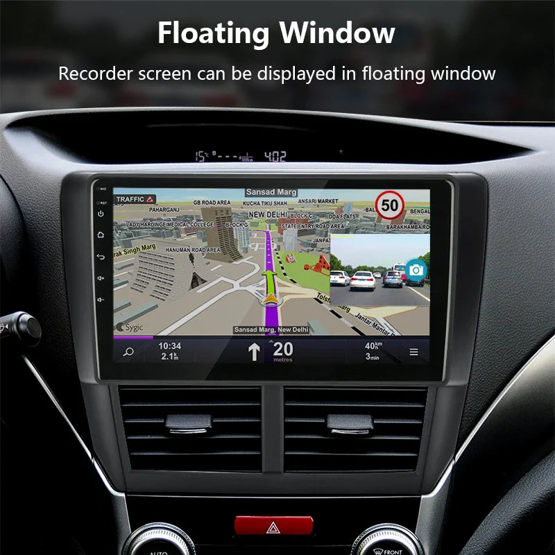 Skorter | Android Car DVD Player with DVR & ADAS Dash Cam